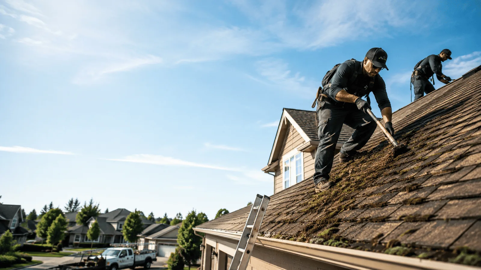 Roof Moss Removal in Camas, WA near me